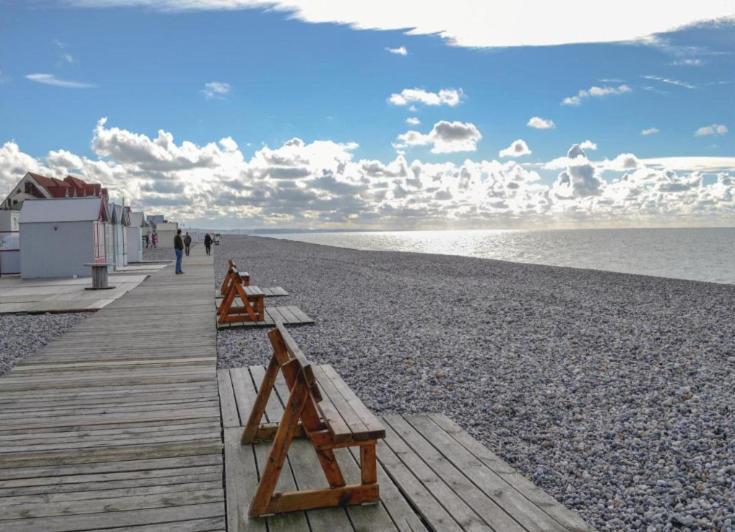 Appartement Face A La Mer 6 Personnes Cayeux-sur-Mer Bagian luar foto